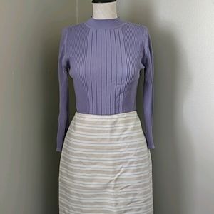 White House Black Market Lilac Sweater